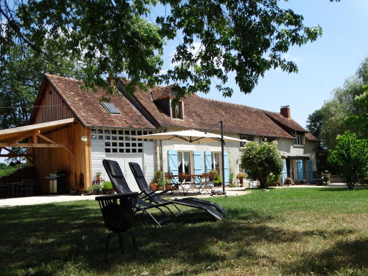 B&B Le Corbier Herry Exterior foto